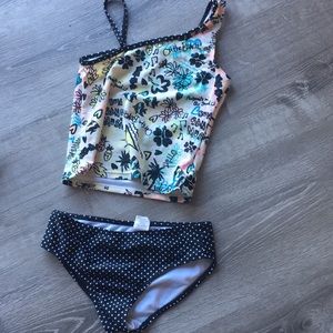 kids two piece shirt swimsuit !!
